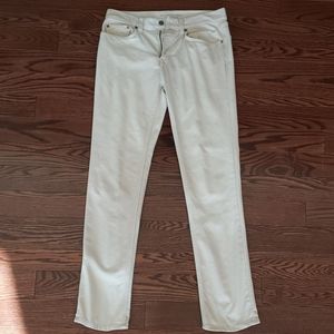 Men's Off-White Chinos